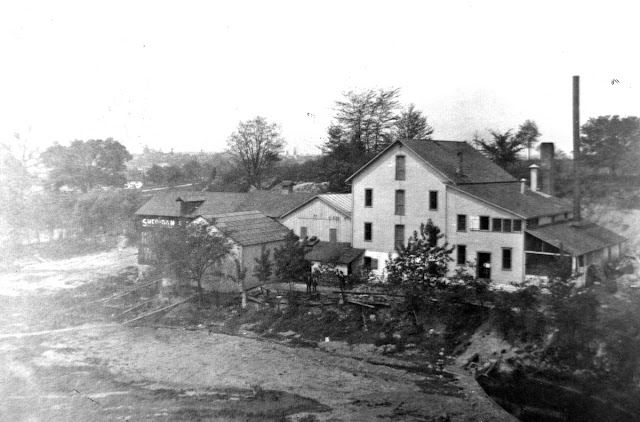 Photo of the Carl Schnell Brewery in Piqua circa 1900. Source: PIqua Public Library