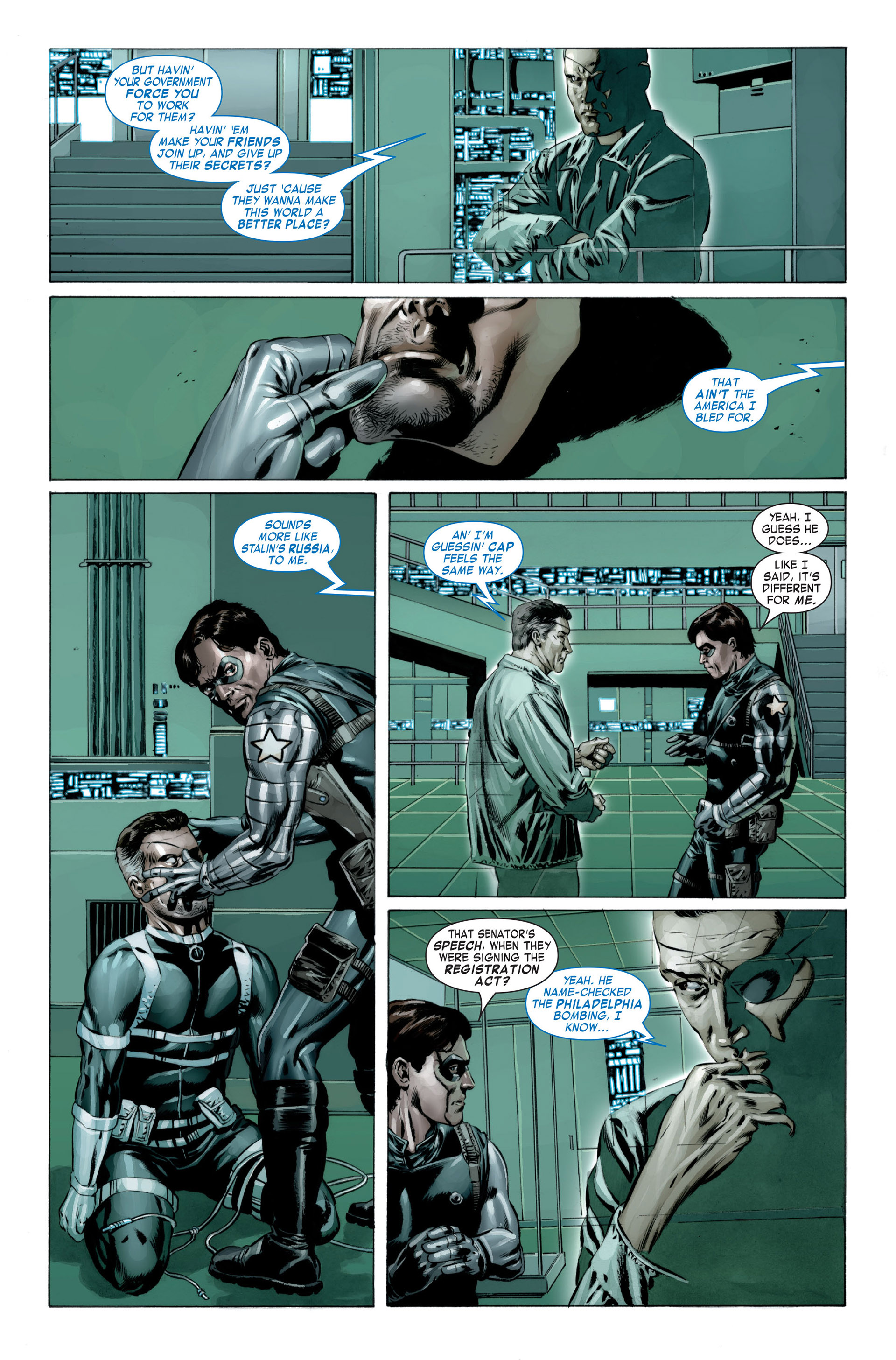 Read online Captain America (2005) comic -  Issue #23 - 11