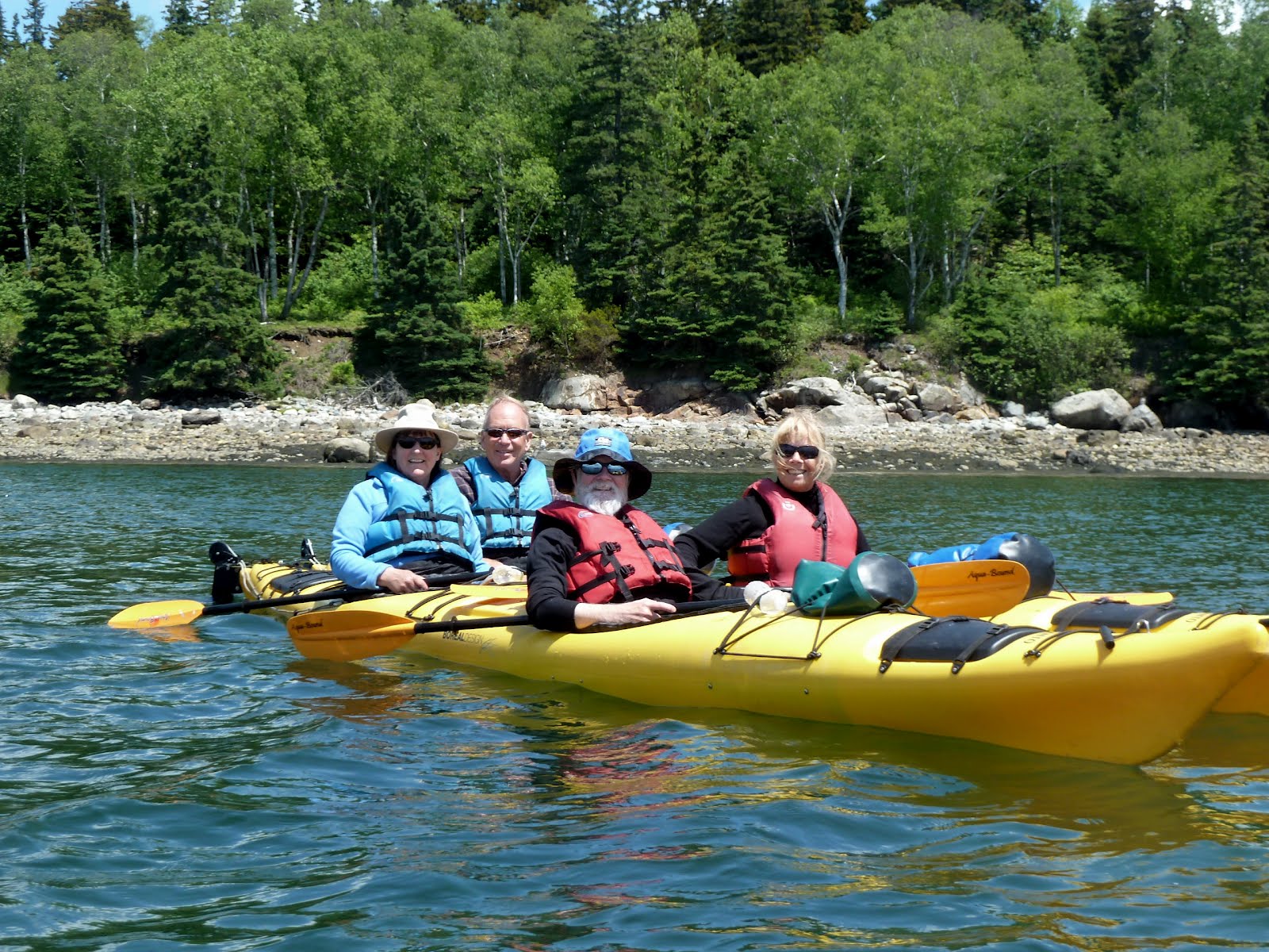Sailing, sailing, Hiking and Kayaking in Acadia