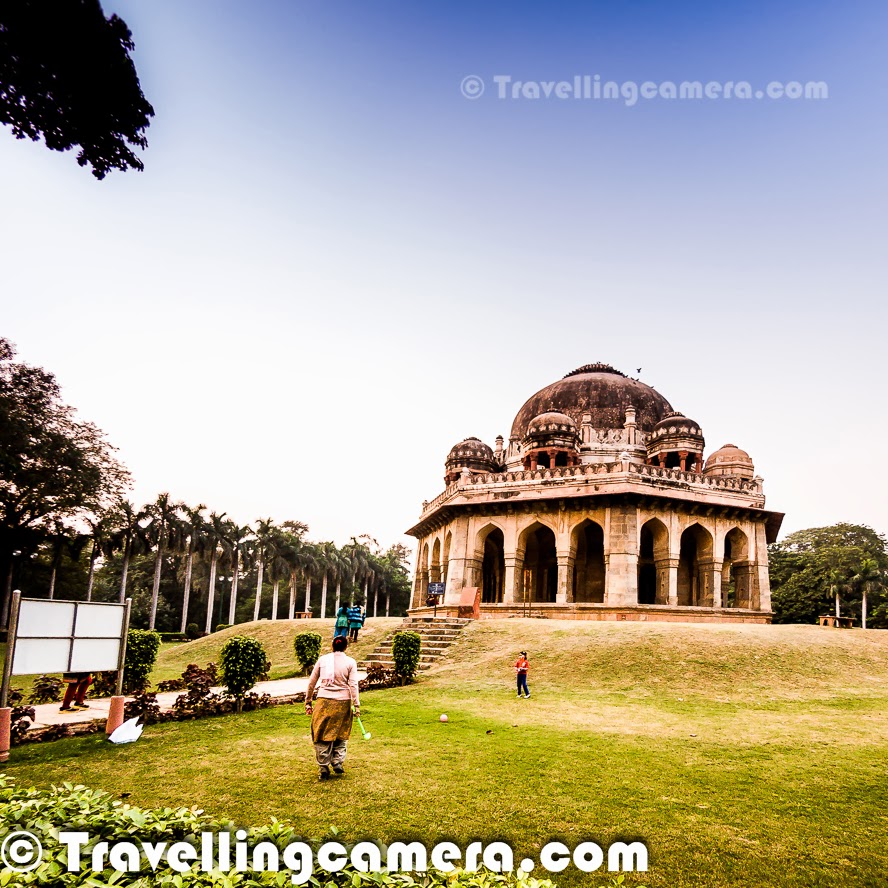 Mohammed Shah's Tomb at Lodhi Garden, Near Khan Market, New Delhi