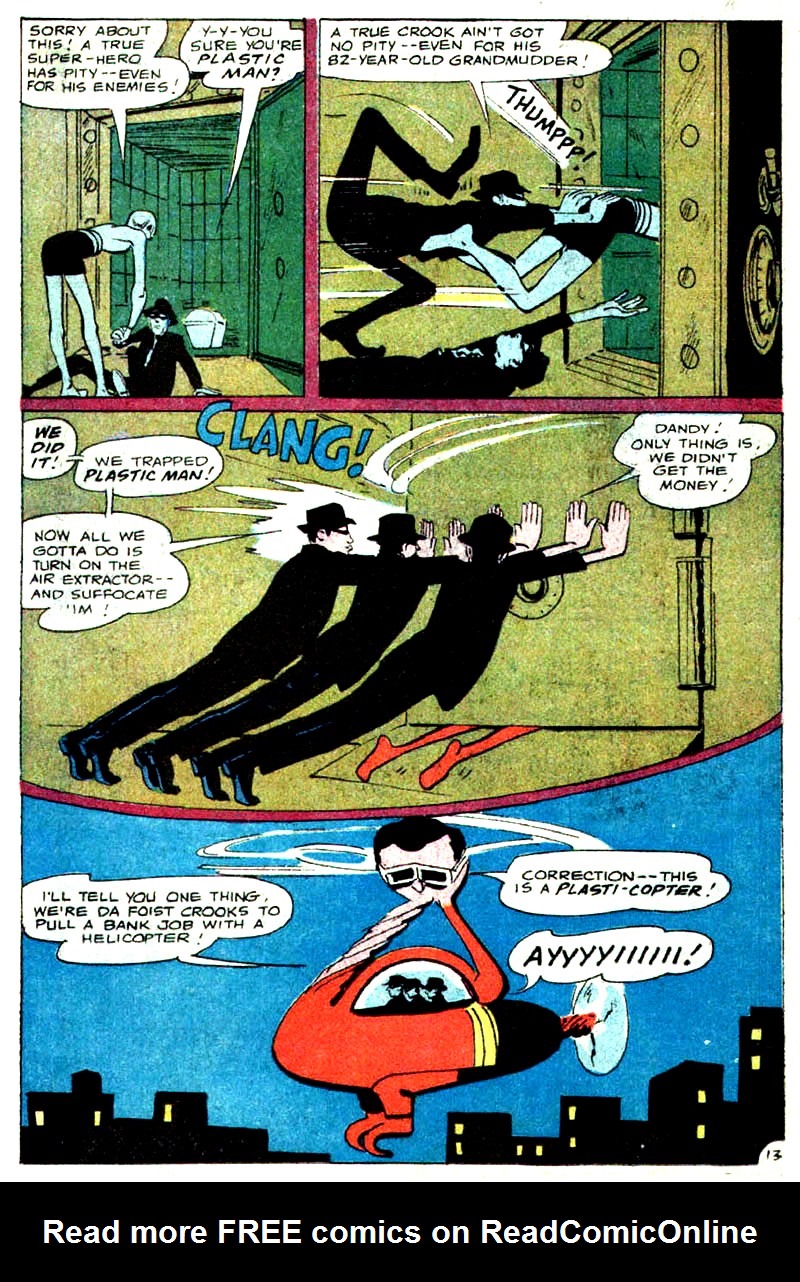 Read online Plastic Man (1966) comic -  Issue #10 - 18