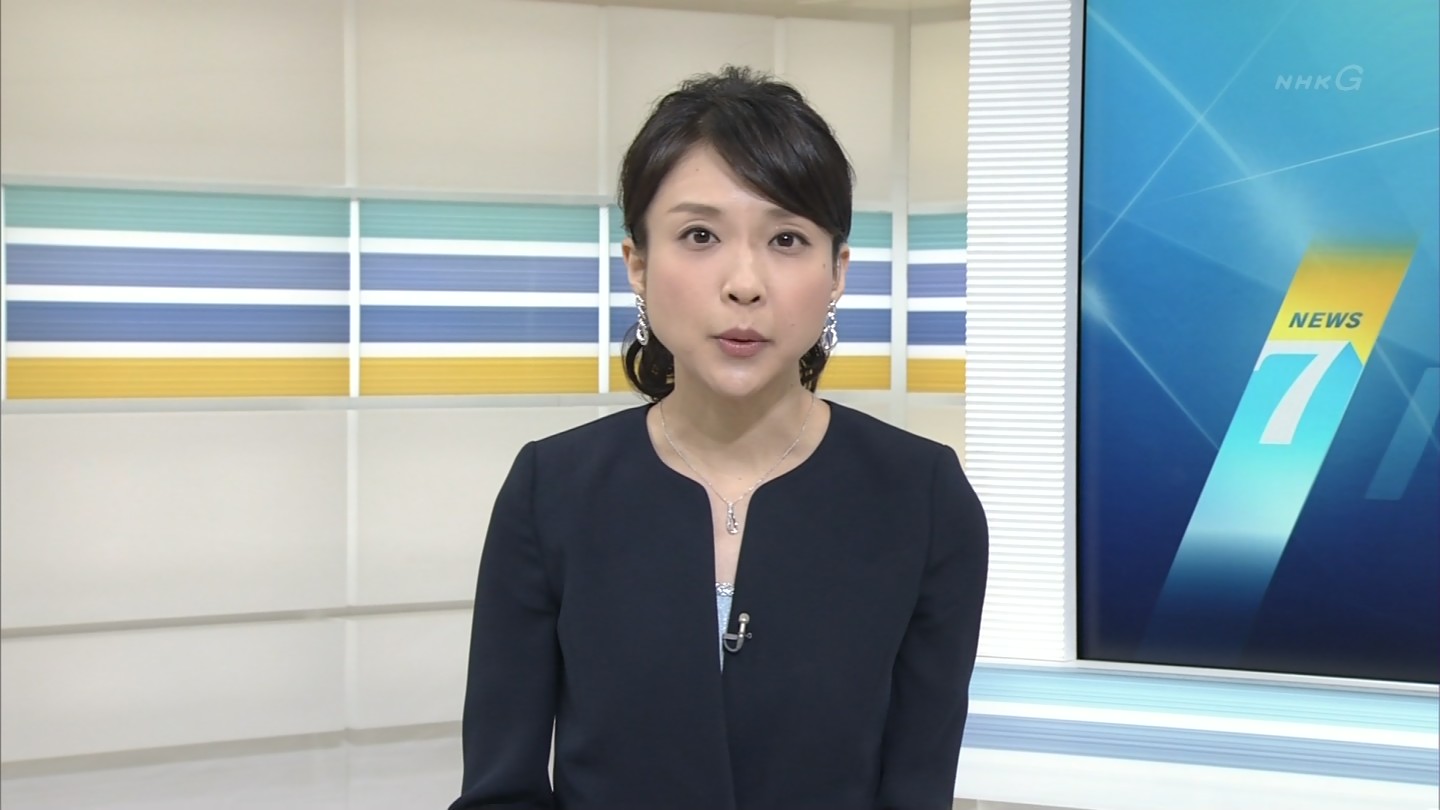 女子アナ画像コレクション 守本奈実 NHKニュース7 2014年9月21日