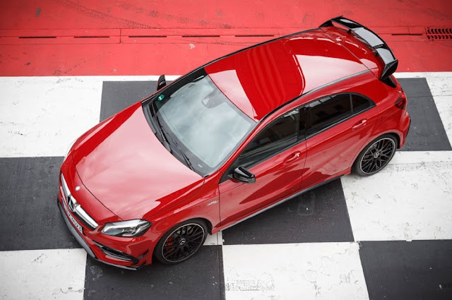 Đuôi xe Mercedes AMG A45 4MATIC 2018 Đuôi xe Mercedes AMG A45 4MATIC 2018 thiết kế ấn tượng