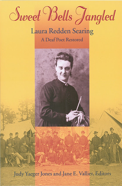 Cover of the book about the deaf writer and poet Laura Redden Searing