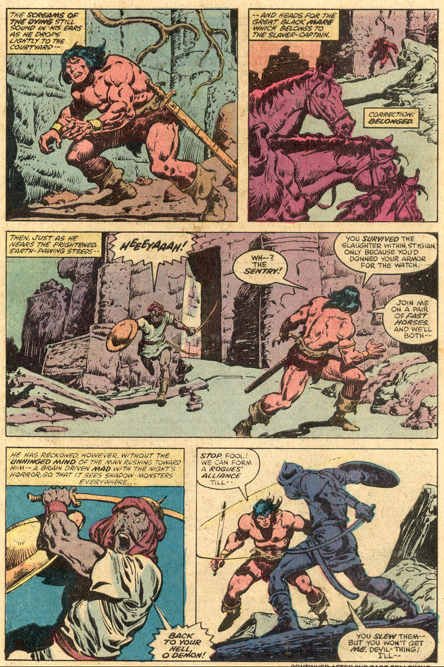 Read online Conan the Barbarian (1970) comic -  Issue #105 - 17