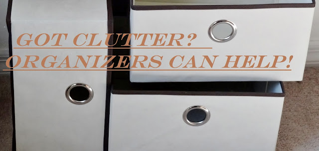 Got clutter? Organizers can help! #springcleaning