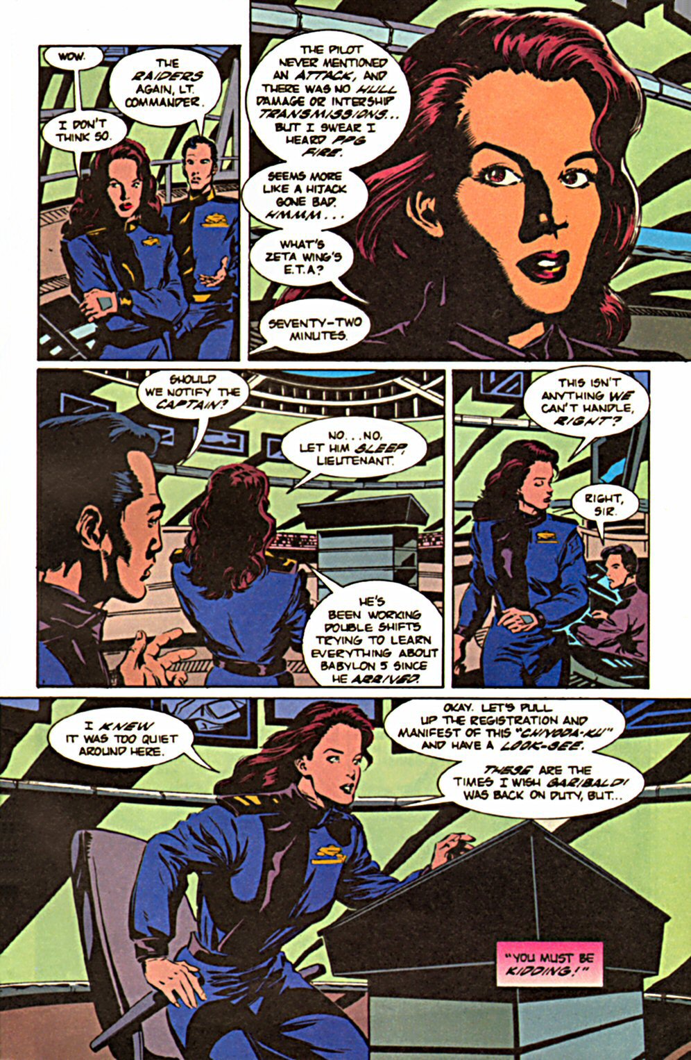 Read online Babylon 5 (1995) comic -  Issue #2 - 6