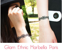 bracelet glam ethnic de Marbella paris