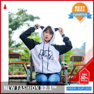 SUP1263Y29 Yippie Bw Swaeter Fleece Wanita Murah BMGShop