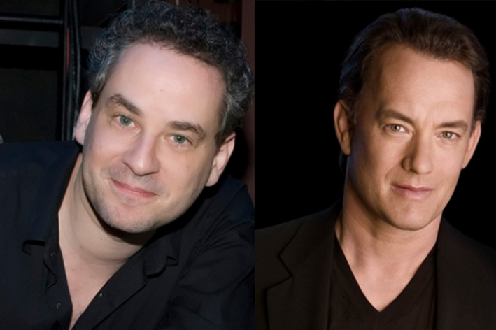 Dan Stulbach e Tom Hanks Dan Stulbach e Tom Hanks