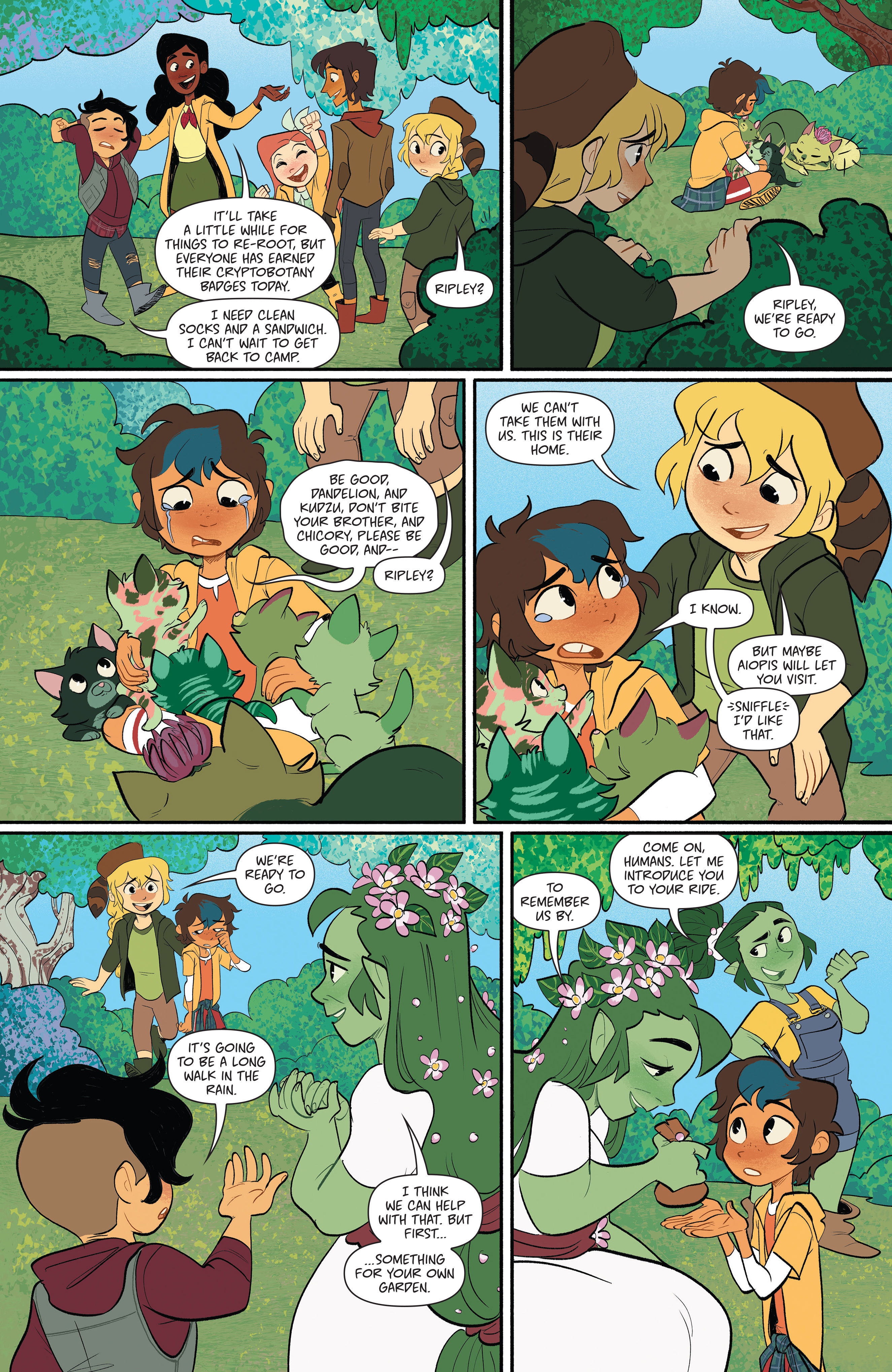 Read online Lumberjanes: Campfire Songs comic -  Issue # TPB - 80