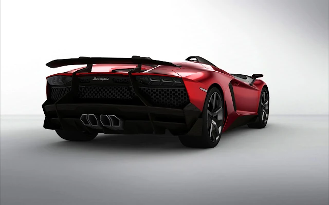 Lamborghini Aventador J Concept back