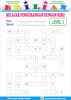 Soal Penjumlahan Model Teka-Teki - Bimbel Brilian