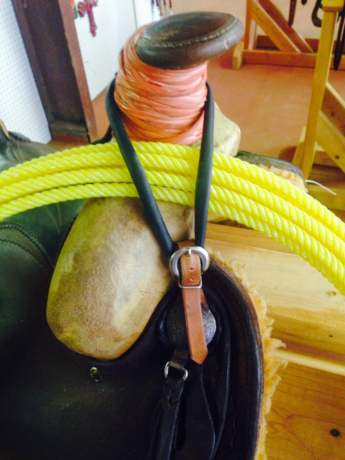 RANCHco Saddle Shop Team Roping Roper Rope Hanger Keeper Rope Strap by