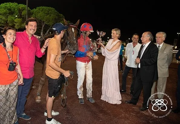 Princess Charlene, Crown Prince Jacques and Mr. Gareth Wittstock