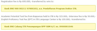 pendaftaran beasiswa s3 dalam negeri di itb