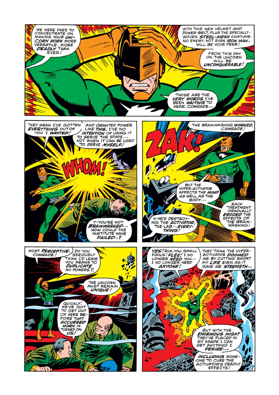 Read online Iron Man (1968) comic -  Issue #4 - 6