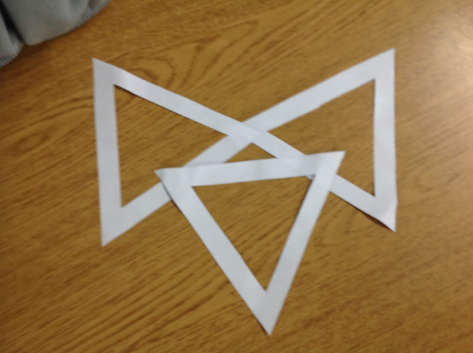 Mrs. Trudo's Math What Can You Do With 3 Triangles?