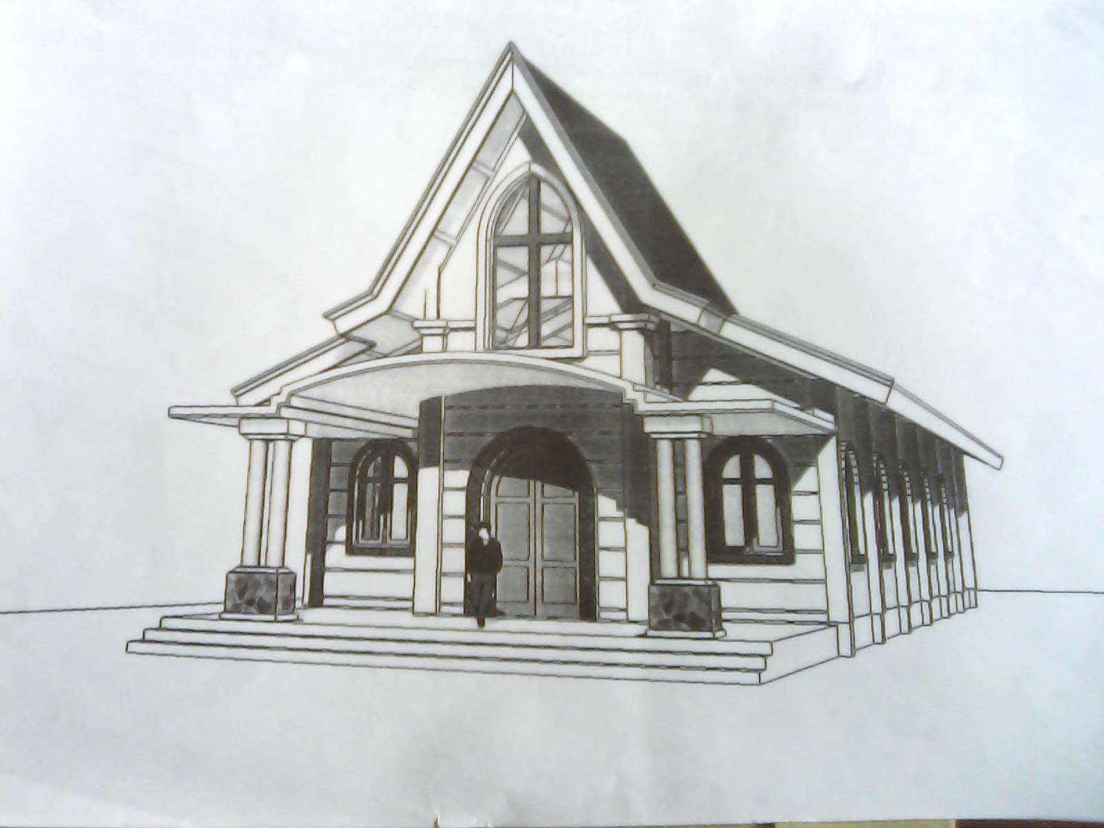 Download Sketsa Gambar Gedung Gereja Sketsa Gambar | Images and Photos