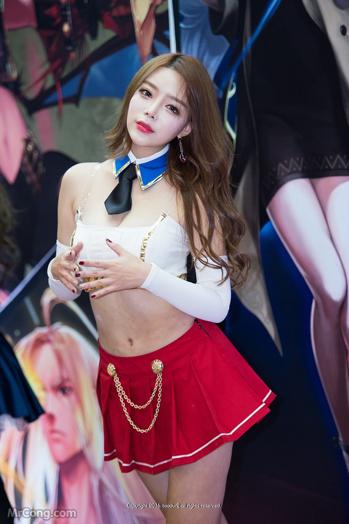 Ji Yeon&#39;s beauty at G-Star 2016 exhibition (103 photos)