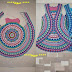 Idea: Chaleco circular sin cuello / Circular vest without collar