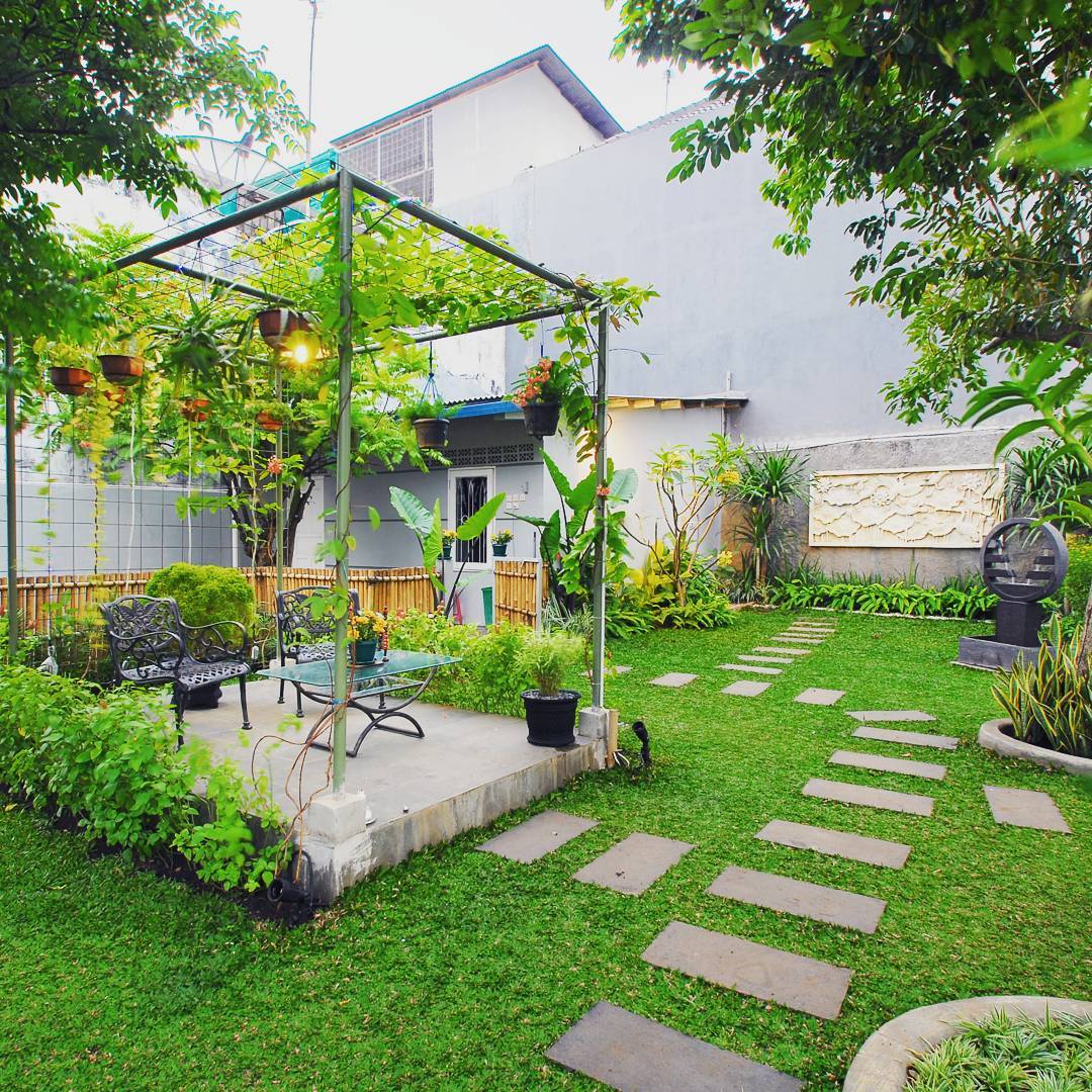 4 Tips  Membuat  Teras Belakang  Rumah  Minimalis  Modern Hello Shabby Furniture Dekorasi Rumah  