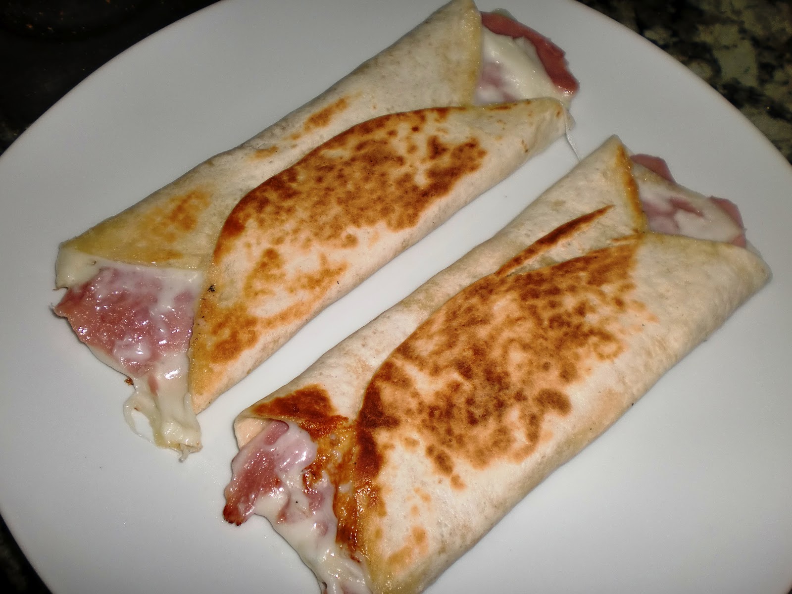 Mis cajones desastres: Fajitas de jamón y queso