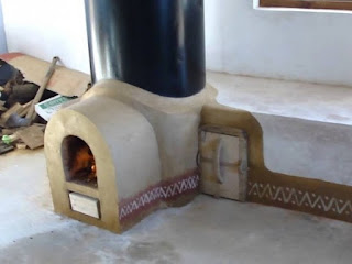 Estufa Rocket . Suyai