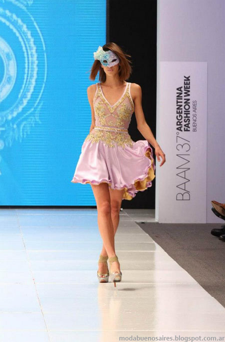 PRIMAVERA VERANO 2023 - Moda y Tendencias en Buenos Aires : VESTIDOS DE FIESTA 2013 CLAUDIO COSANO BAAM