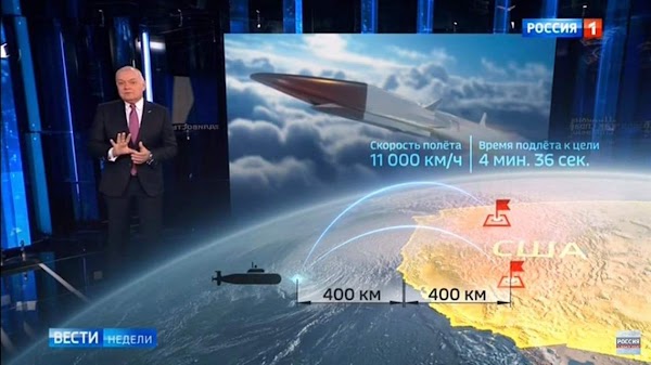 Rusia apunta sus armas nucleares hacia Estados Unidos. Rusia apunta sus armas nucleares hacia Estados Unidos.