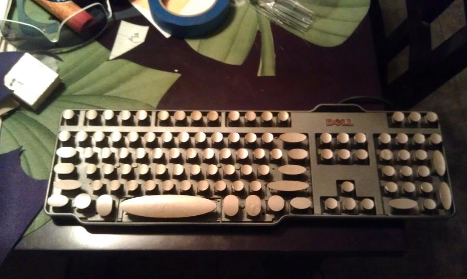 Nerd Rendezvous Steampunk Keyboard Mod
