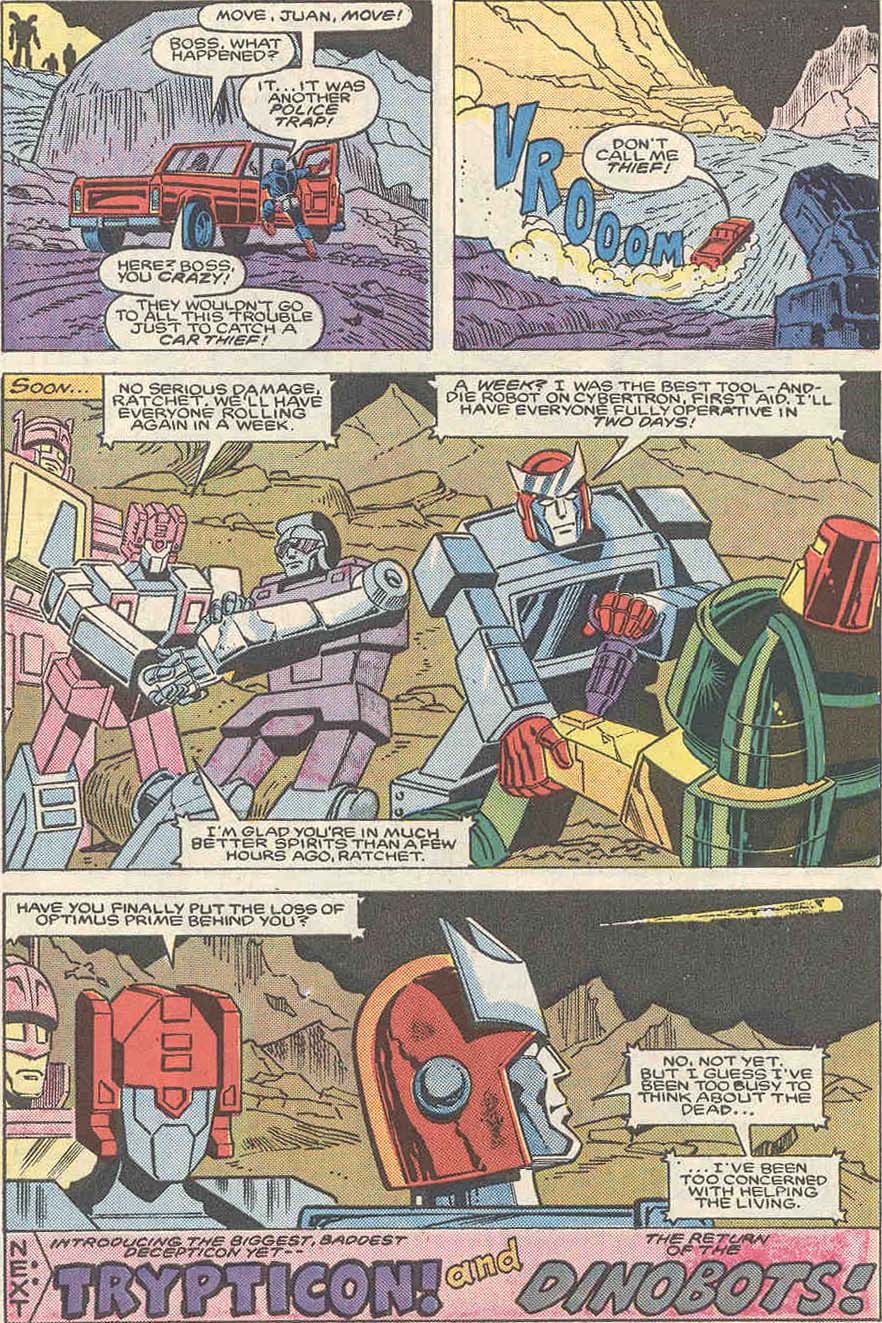 Read online The Transformers (1984) comic -  Issue #26 - 23
