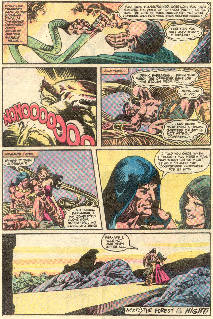 Read online Conan the Barbarian (1970) comic -  Issue #134 - 23