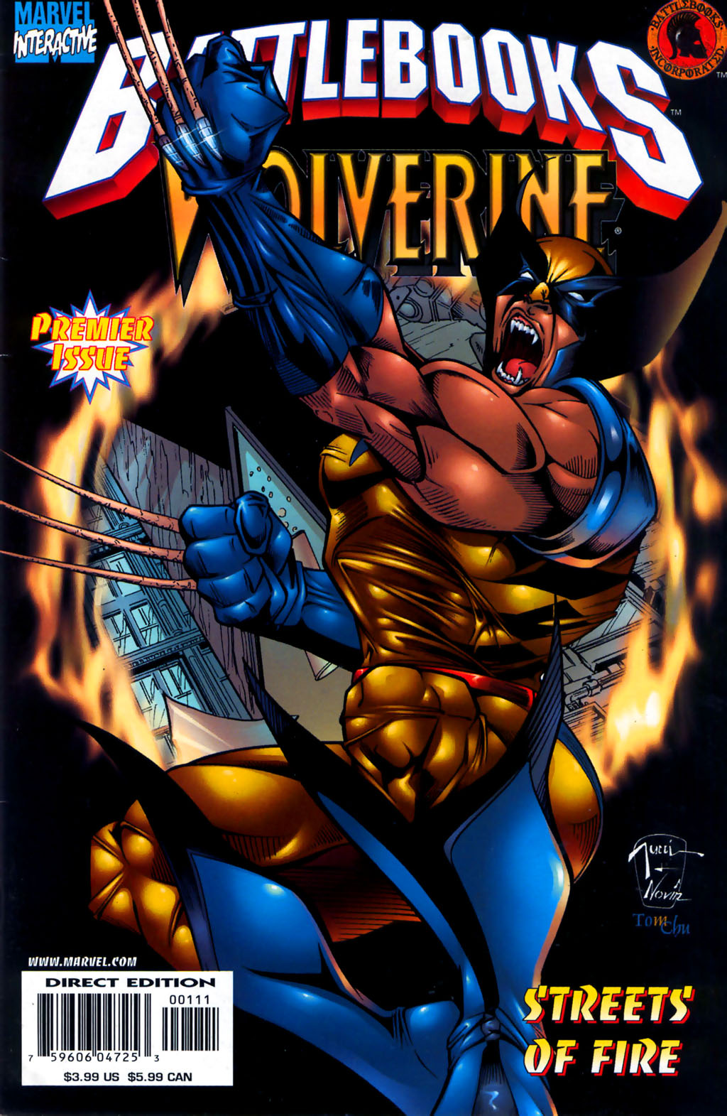 Read online Wolverine Battlebook: Streets Of Fire comic -  Issue # Full - 1