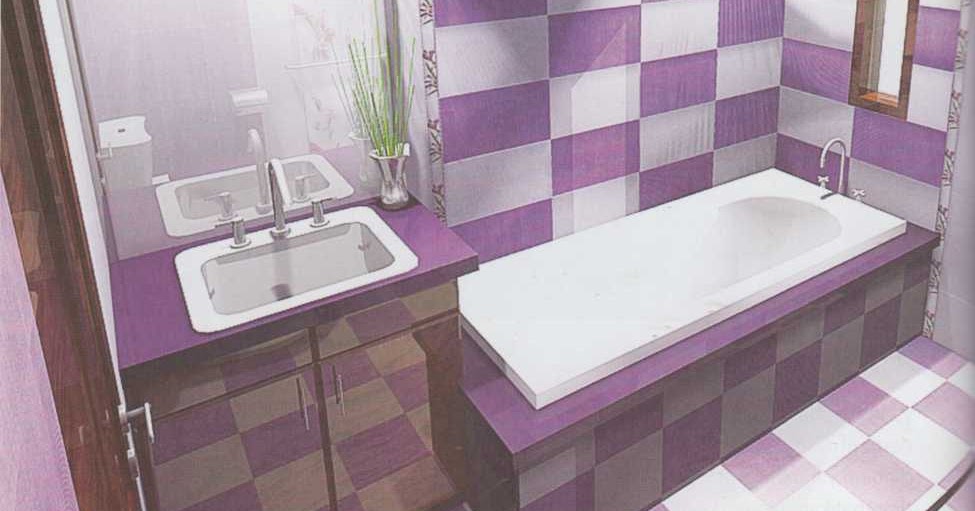 13 Keramik Lantai Warna Ungu