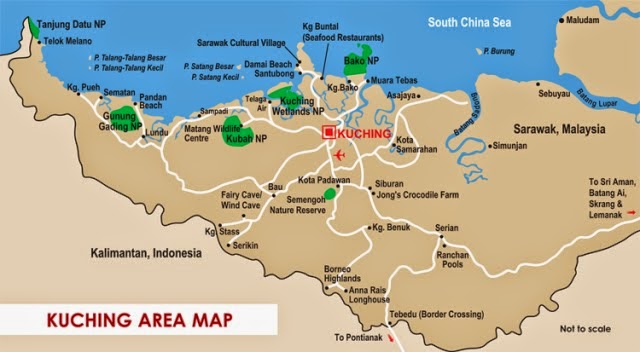 JUST TO SHARE (Lau Tai Onn): My Trip To Kuching, Sarawak