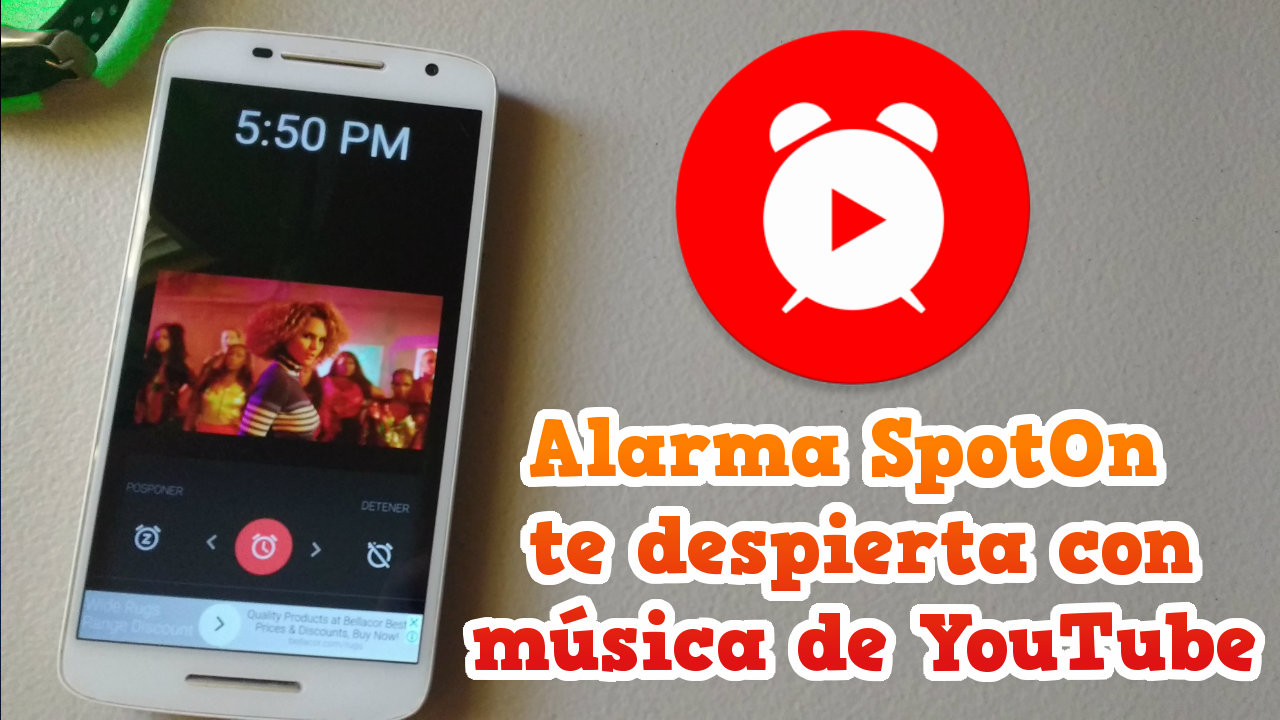 Esta aplicación de alarma te despierta con música de YouTube Alarma