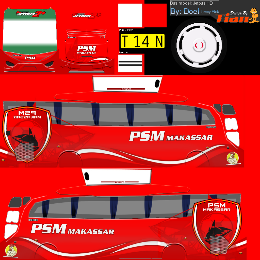 Kumpulan Livery Bus Simulator Indonesia V8 Semua Aja