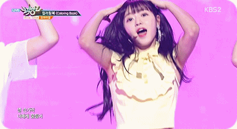 내 맘속 1등아이돌 오마이걸 뮤직뱅크 무대.gif | 인스티즈