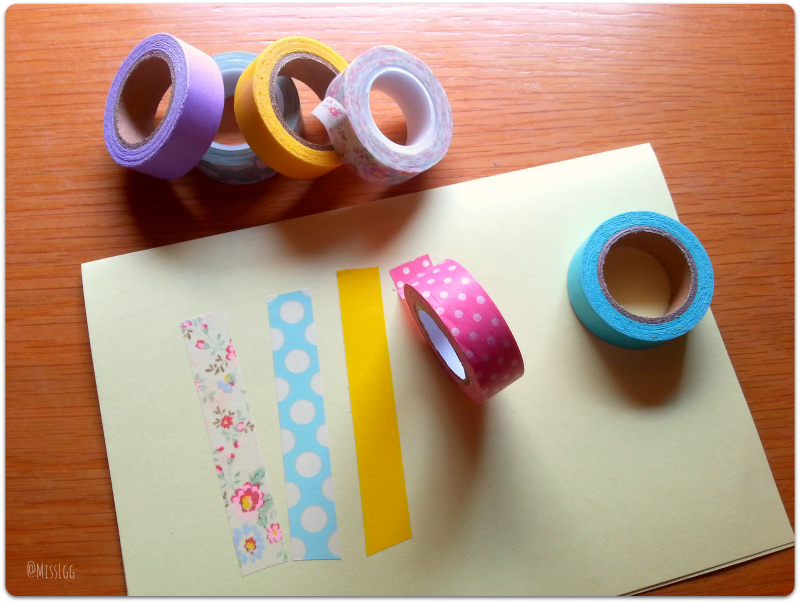 hacer tarjeta cumplean?os con washi tape happy birthday