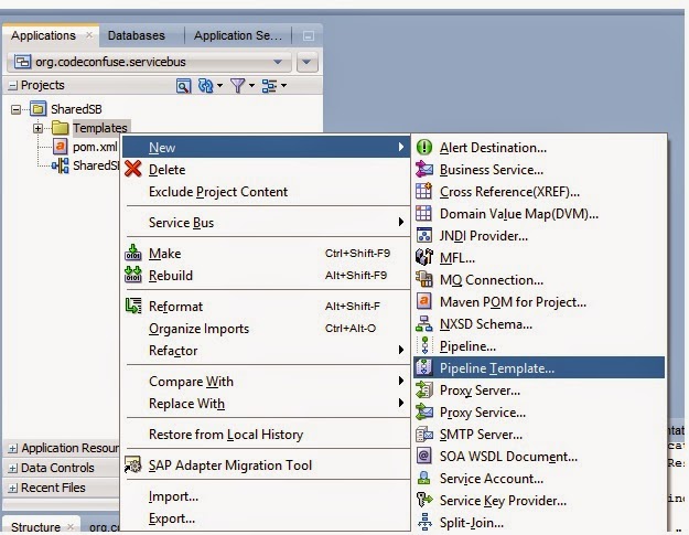 Pipeline Templates in Oracle Service Bus 12c - DZone
