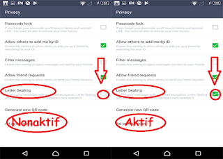 Cara Mengaktifkan Letter Sealing Di Line Pc Dan Hp Teknodiary