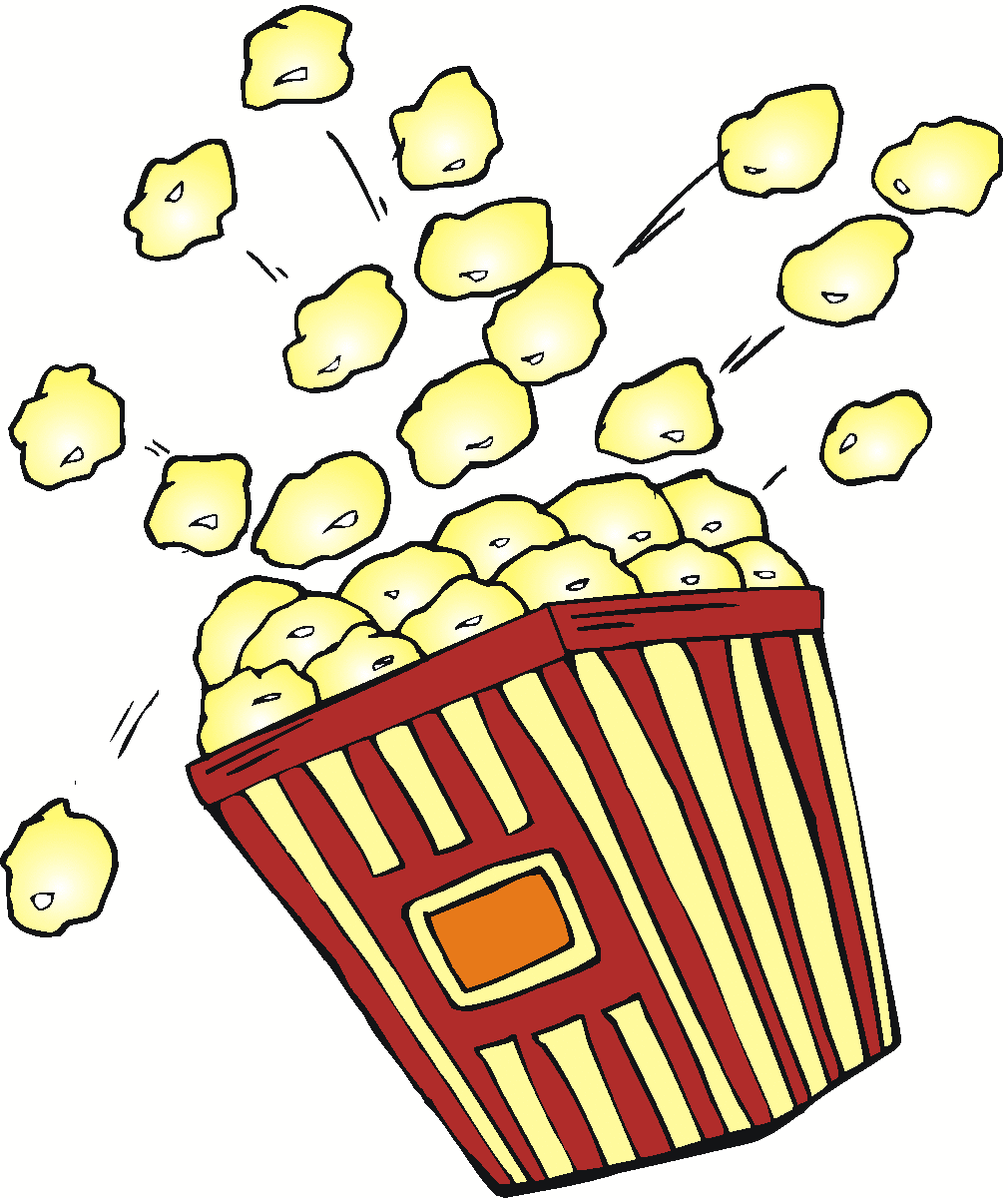 free animated popcorn clip art - photo #46