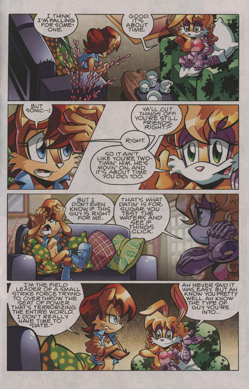 Read online Sonic The Hedgehog comic -  Issue #207 - 11