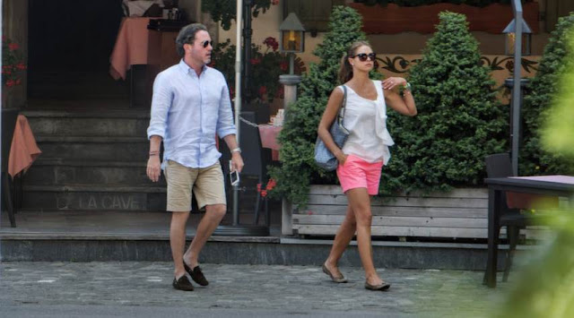 Princess Madeleine and Chris O'Neill on holiday in  Switzerland