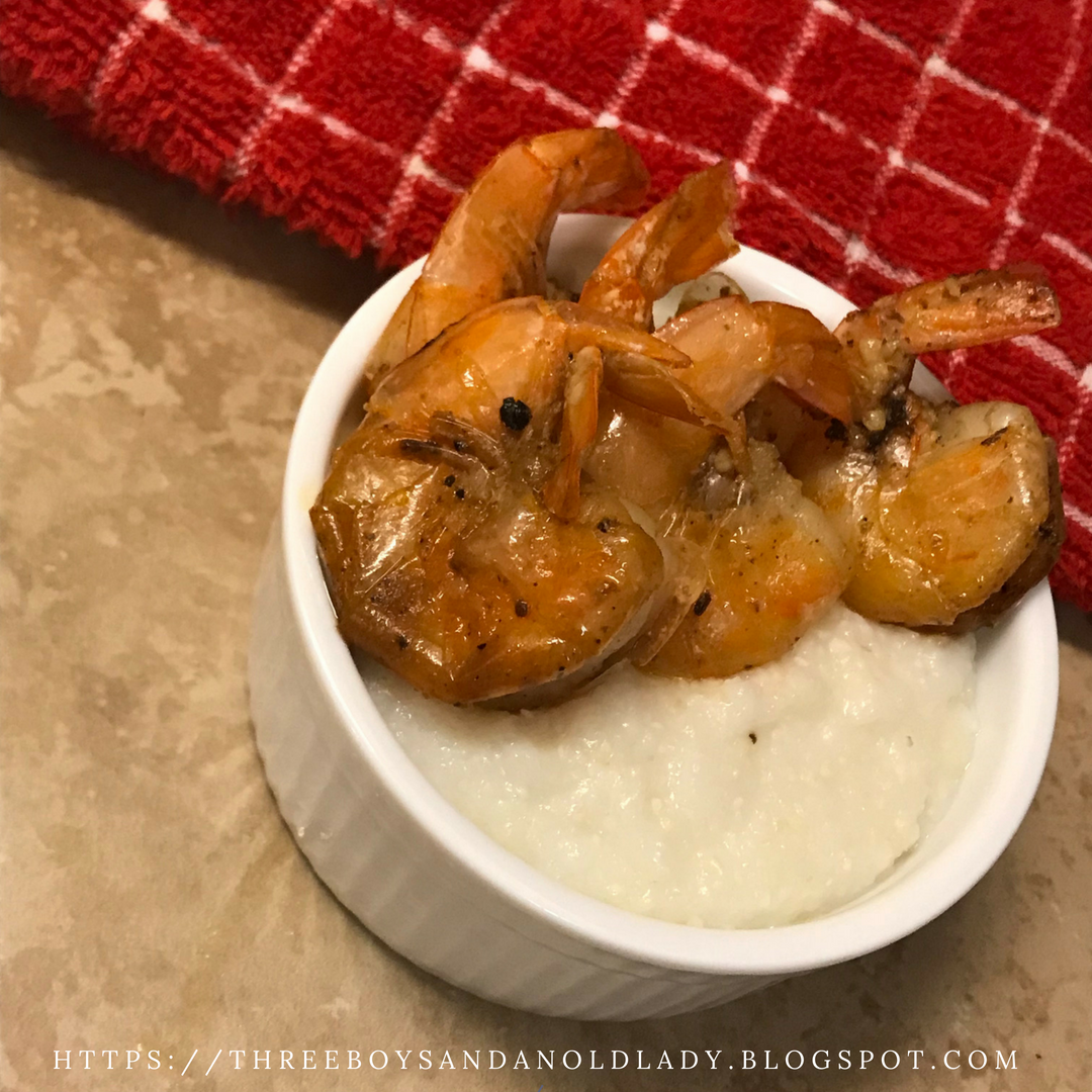 Instant Pot Shrimp 'n Grits