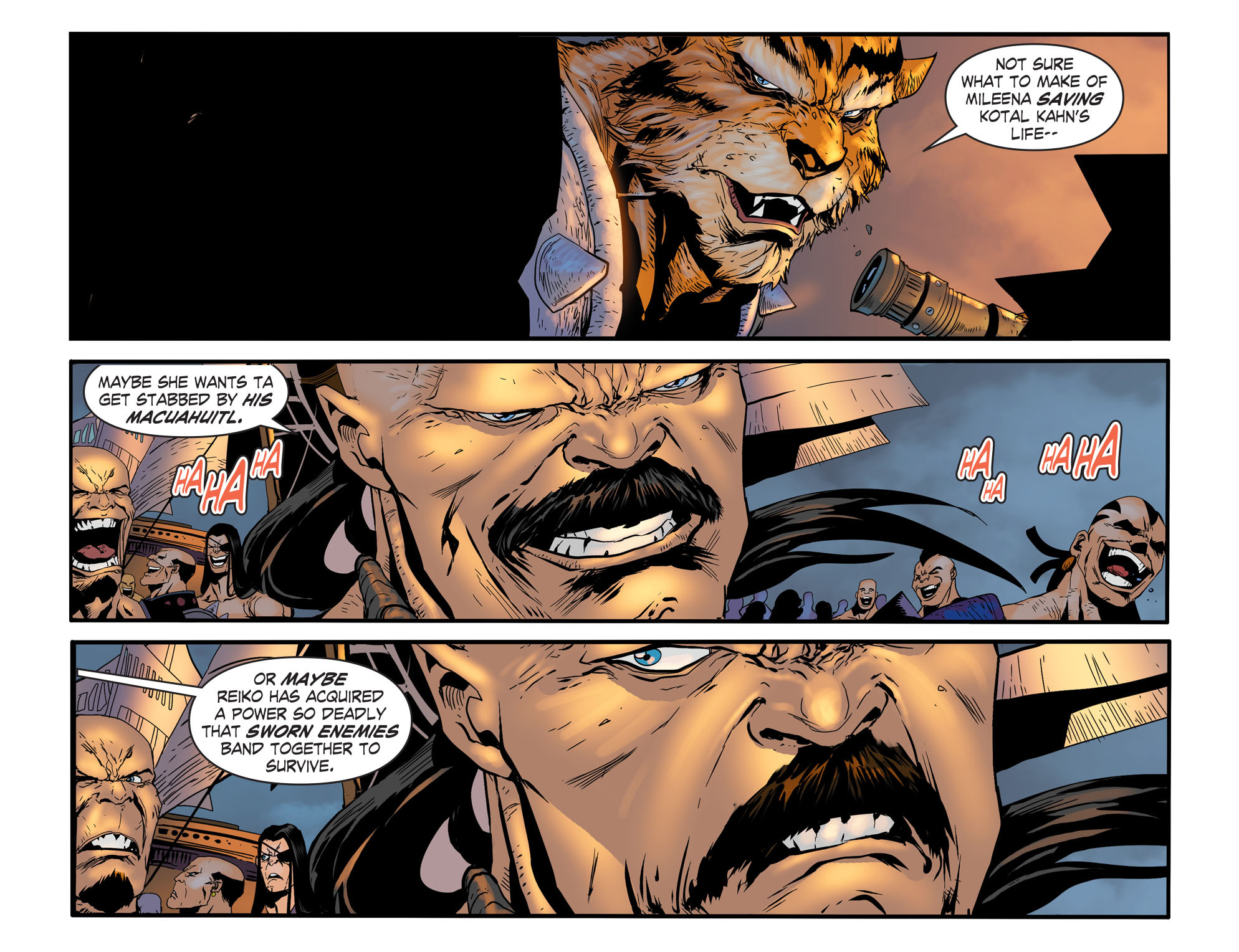 Read online Mortal Kombat X [I] comic -  Issue #26 - 17