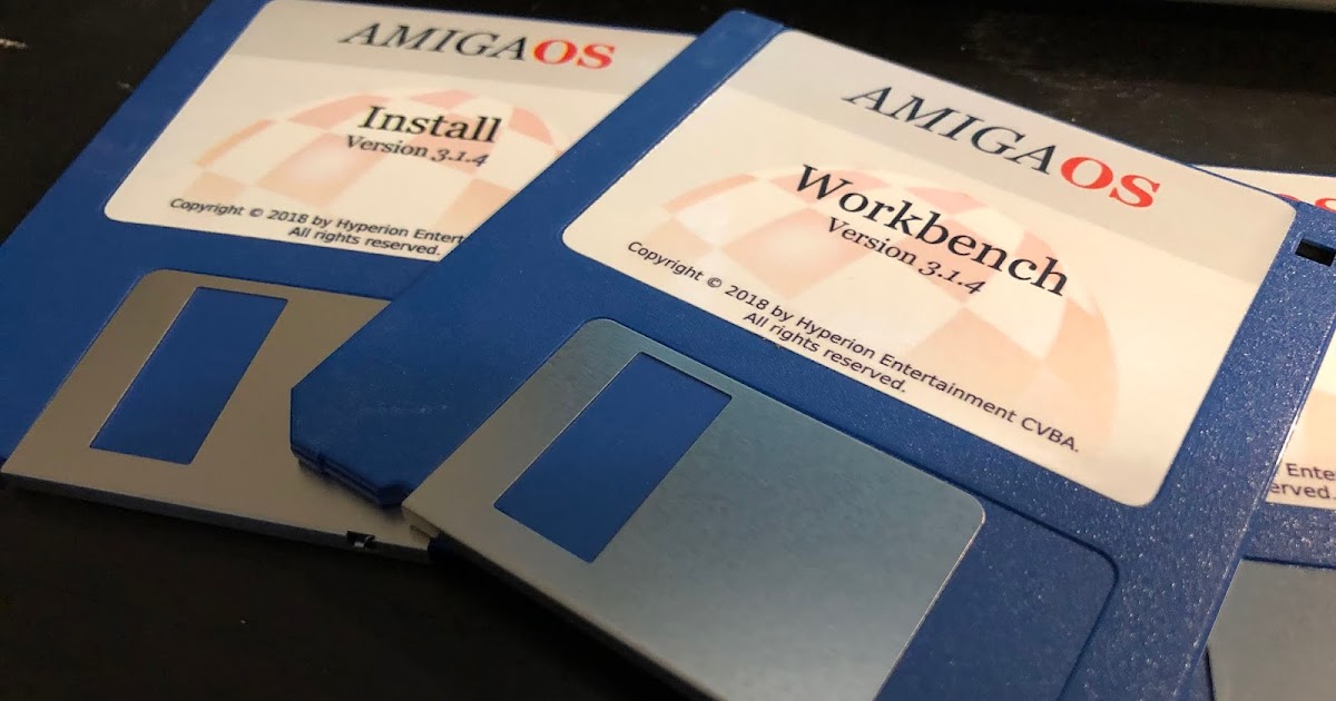 Kickstart ROM New Workbench Amiga OS 3.1.4 System License Amiga 1200 #632 