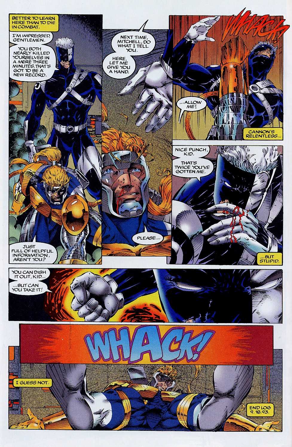 Read online Stormwatch (1993) comic -  Issue #4 - 8