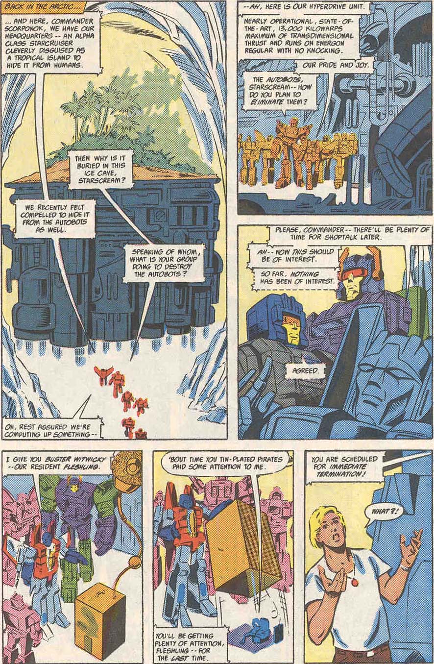 Read online The Transformers (1984) comic -  Issue #49 - 10
